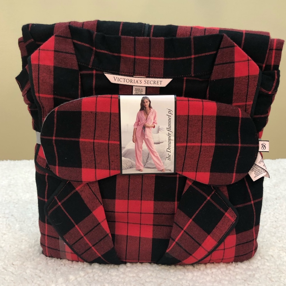 VICTORIAS SECRET THE DREAMER FLANNEL PJ